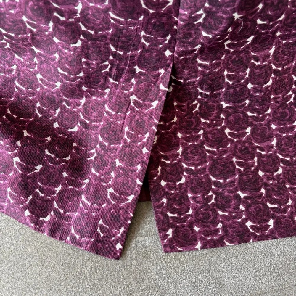 J.‎ Crew Collection SILK Rich Purple strapless Dress 10